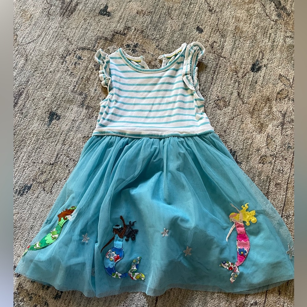 Mini Boden Girls Tulle Mermaid Dress 🧜🏻‍♀️